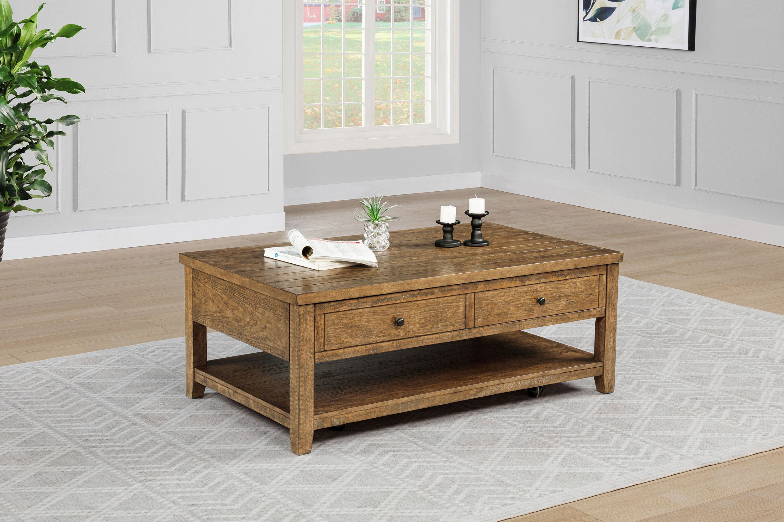 Payne Mobile Lift-Top Coffee Table