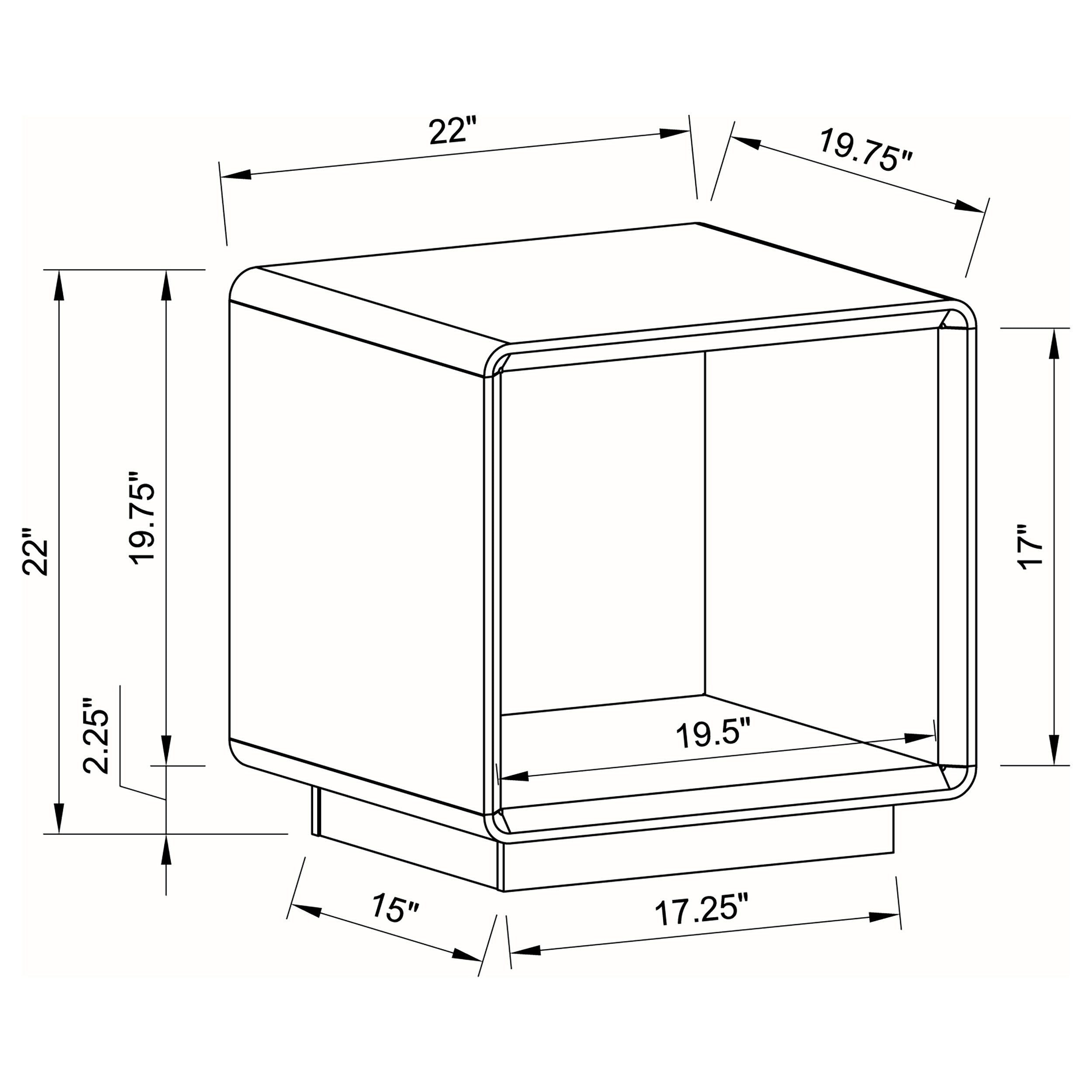 Paseo End & Side Tables - Luxury Home Furniture (MI)