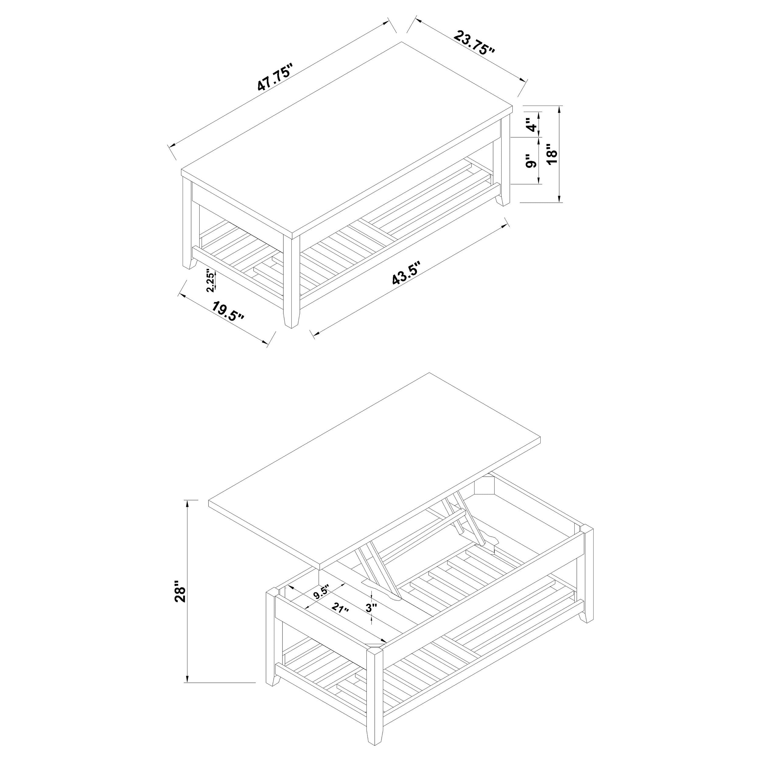 Cliffview Coffee Table Sets - Luxury Home Furniture (MI)