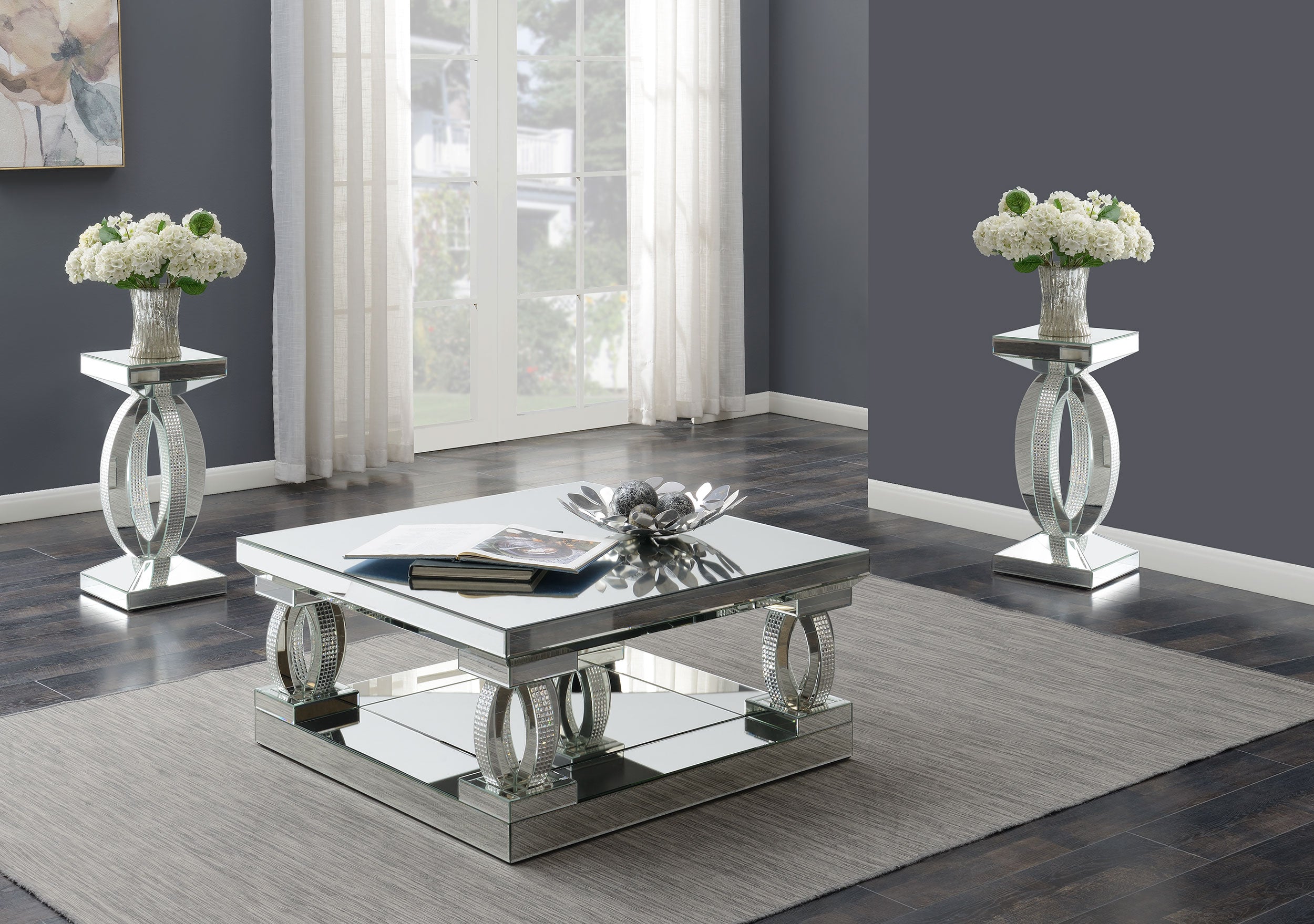 Amalia Coffee Table Sets - Luxury Home Furniture (MI)