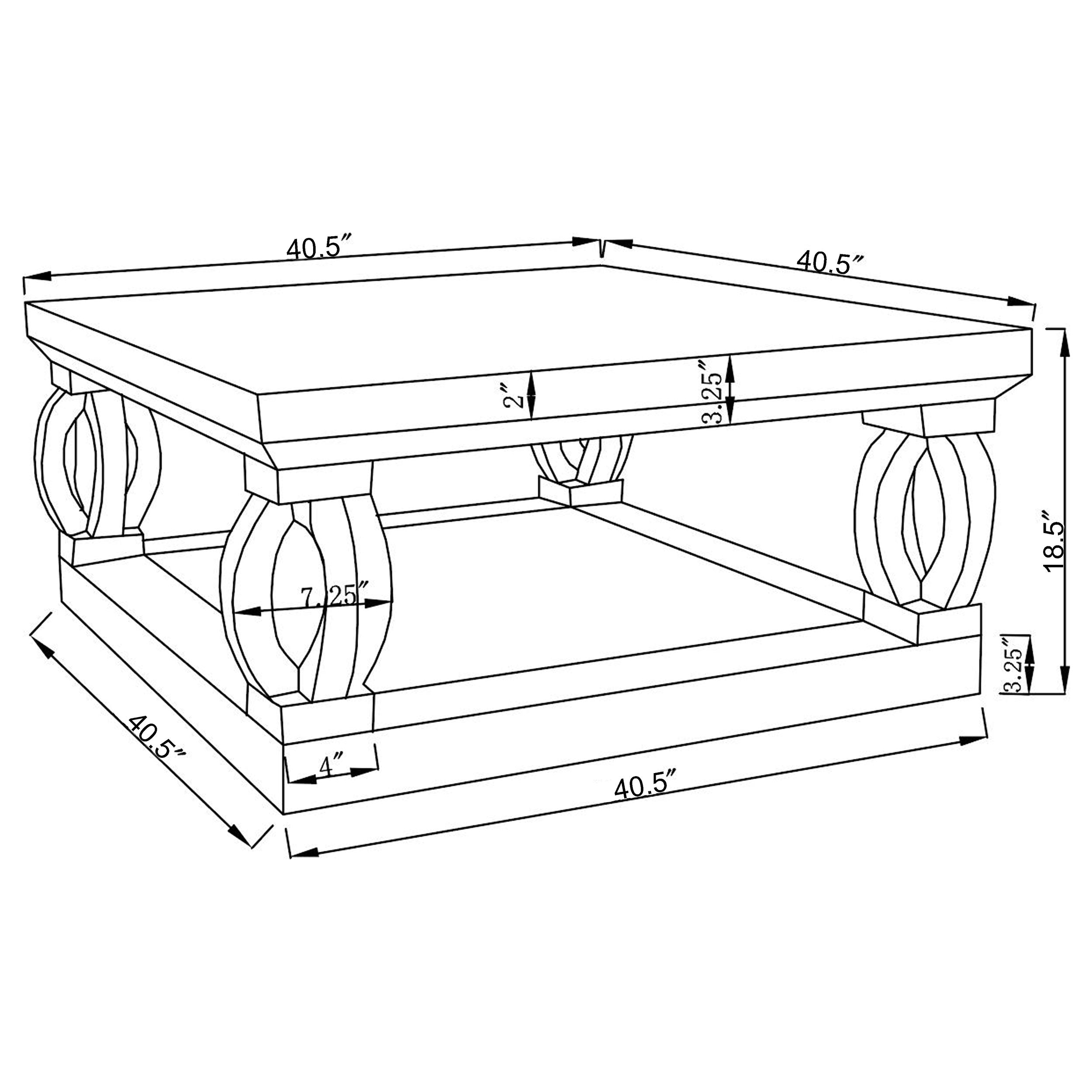 Amalia Coffee Table Sets - Luxury Home Furniture (MI)