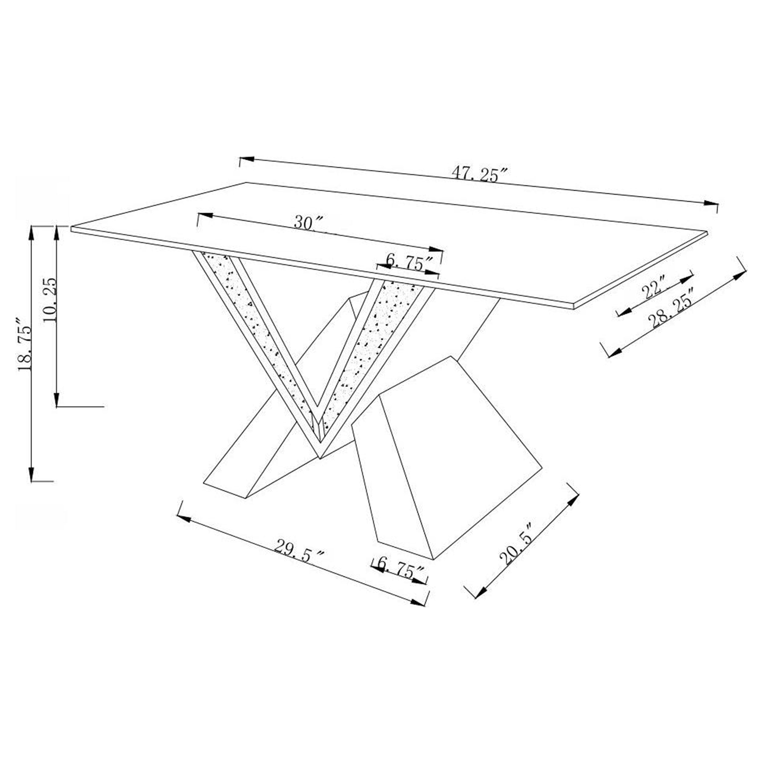 Taffeta Coffee Table Sets - Luxury Home Furniture (MI)