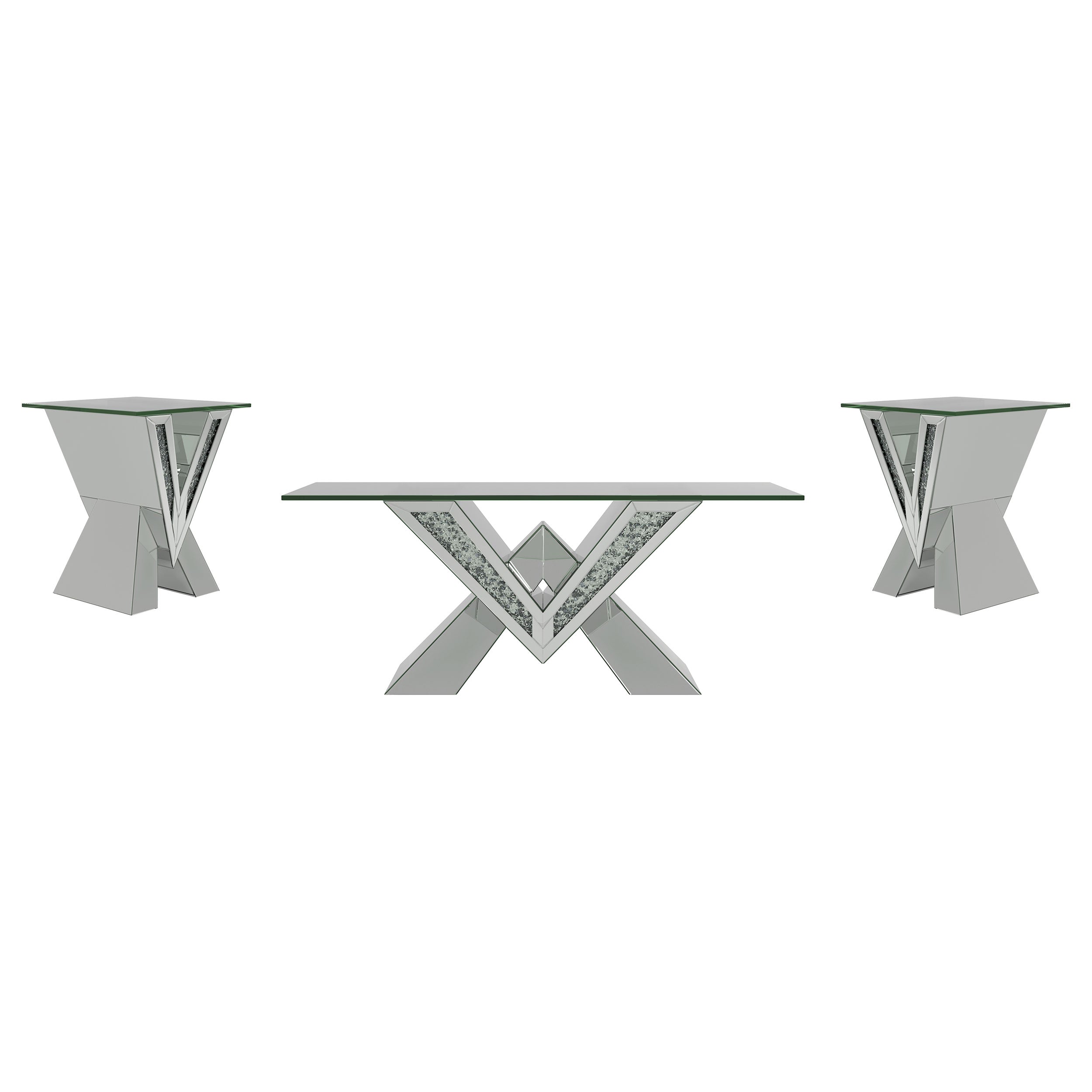 Taffeta Coffee Table Sets - Luxury Home Furniture (MI)