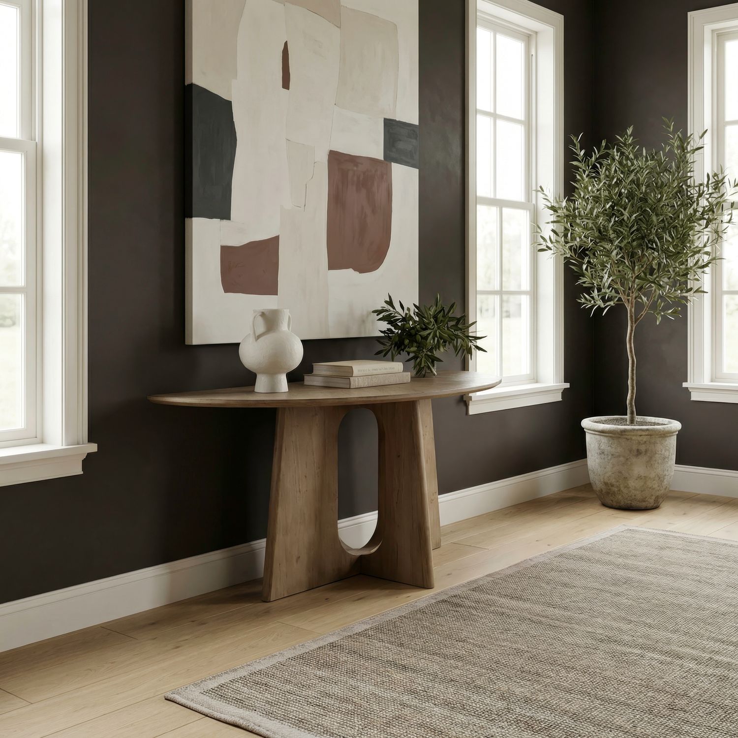 Hendrix Place Demilune Sofa Table image