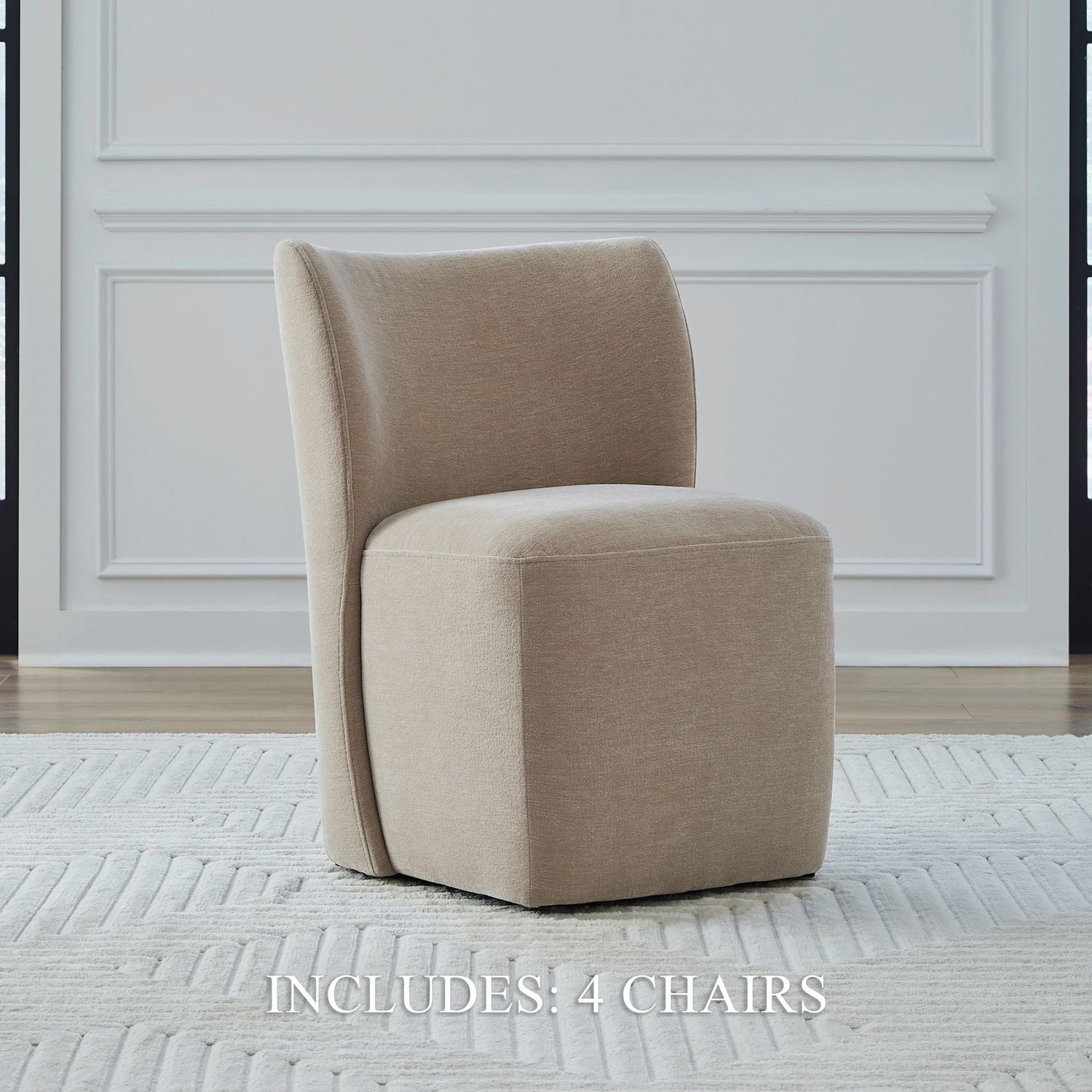 Accent Dining Wicker Accent Dining Chairs - Set of 4 image