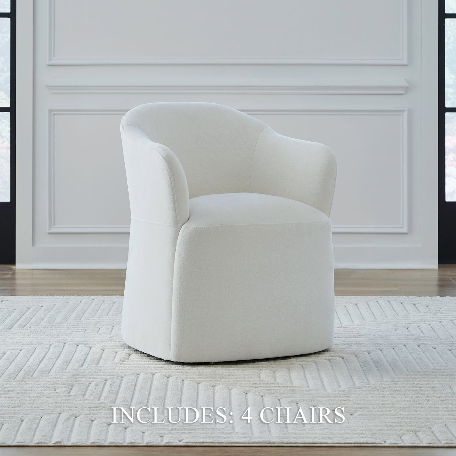 Accent Dining Ivory Accent Dining Chairs - Set of 4 image