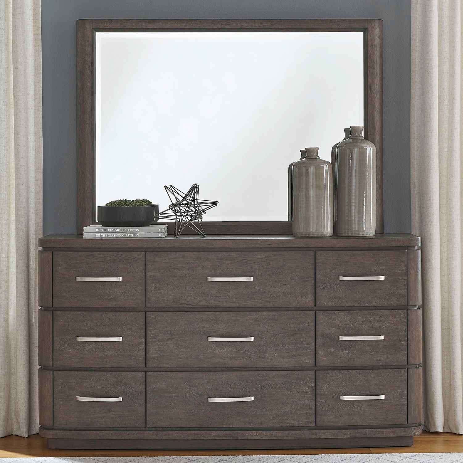 Cascade Falls Dresser & Mirror image