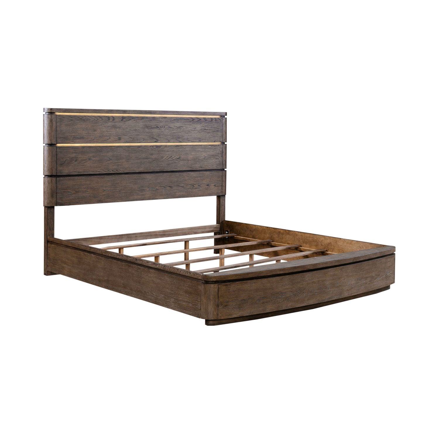 Cascade Falls King Panel Bed - Luxury Home Furniture (MI)