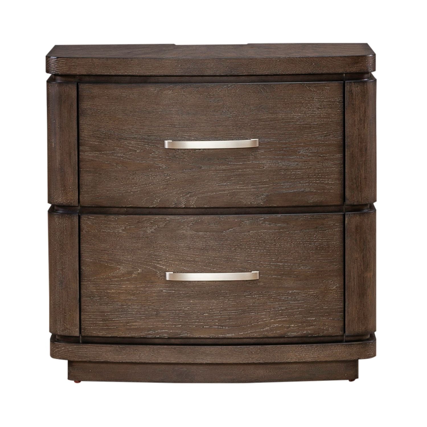 Cascade Falls Nightstand w/ Charging Station - Luxury Home Furniture (MI)