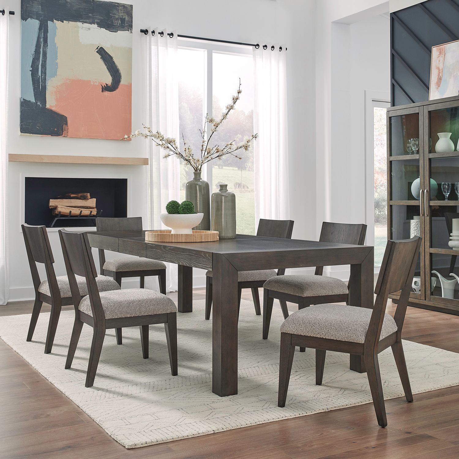 Cascade Falls Opt 7 Piece Rectangular Table Set image