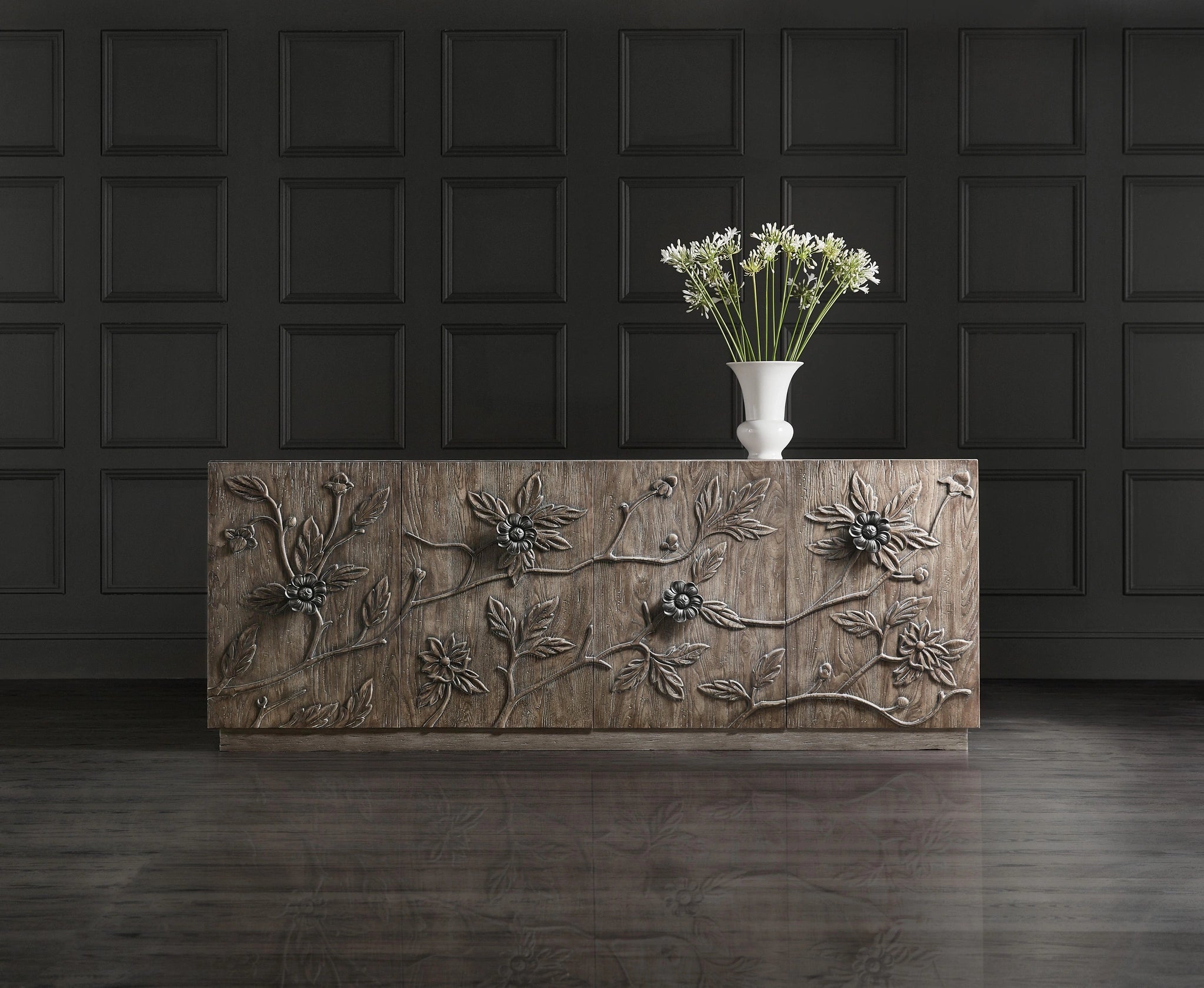 Melange Florence Four Door Credenza