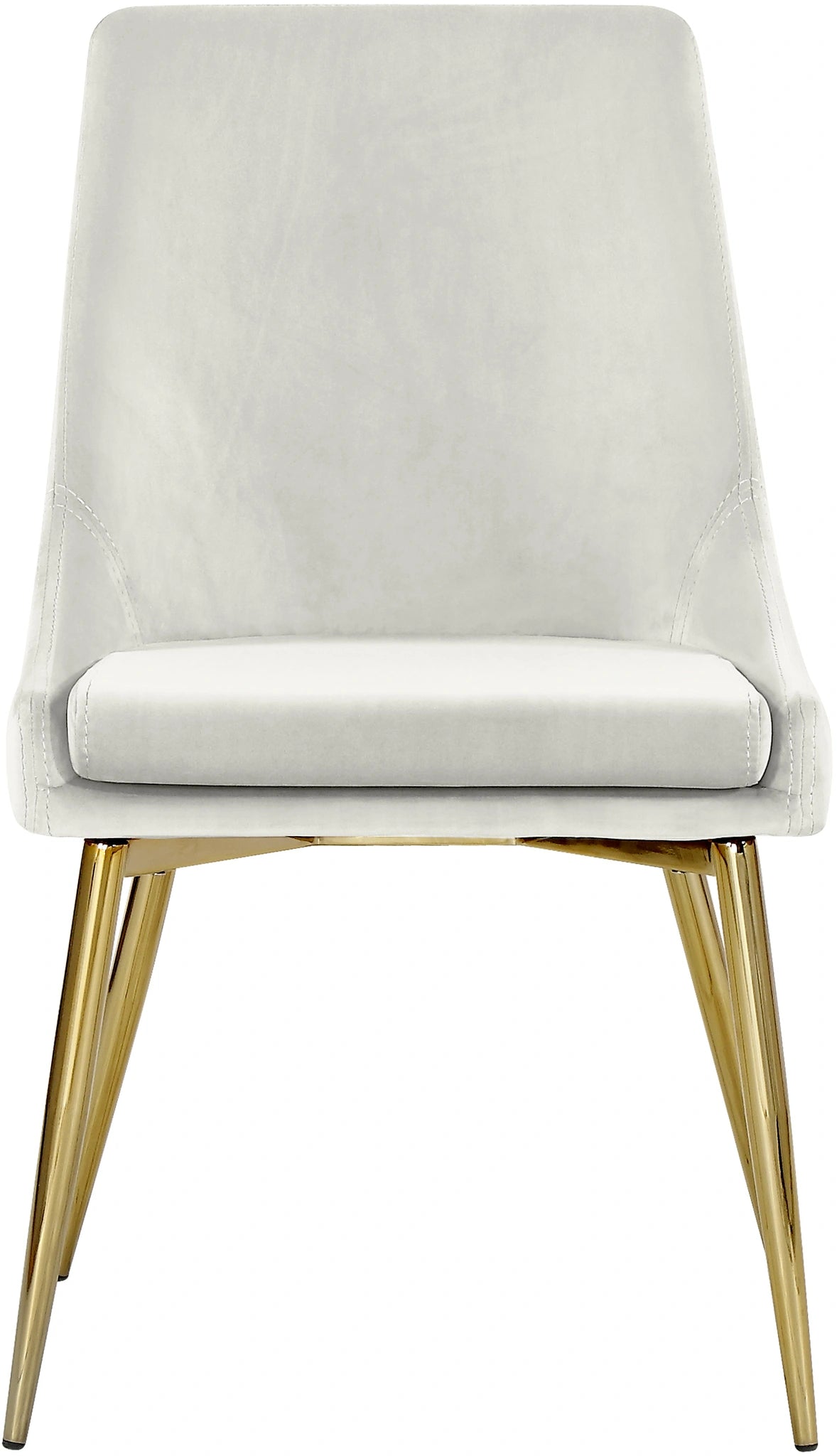Karina Cream Velvet Dining Chair