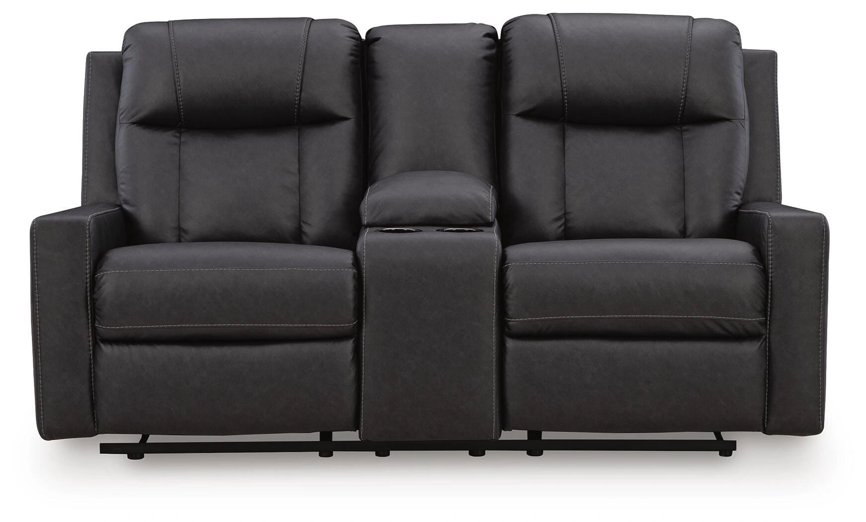 Mackmenville Reclining Loveseat with Console