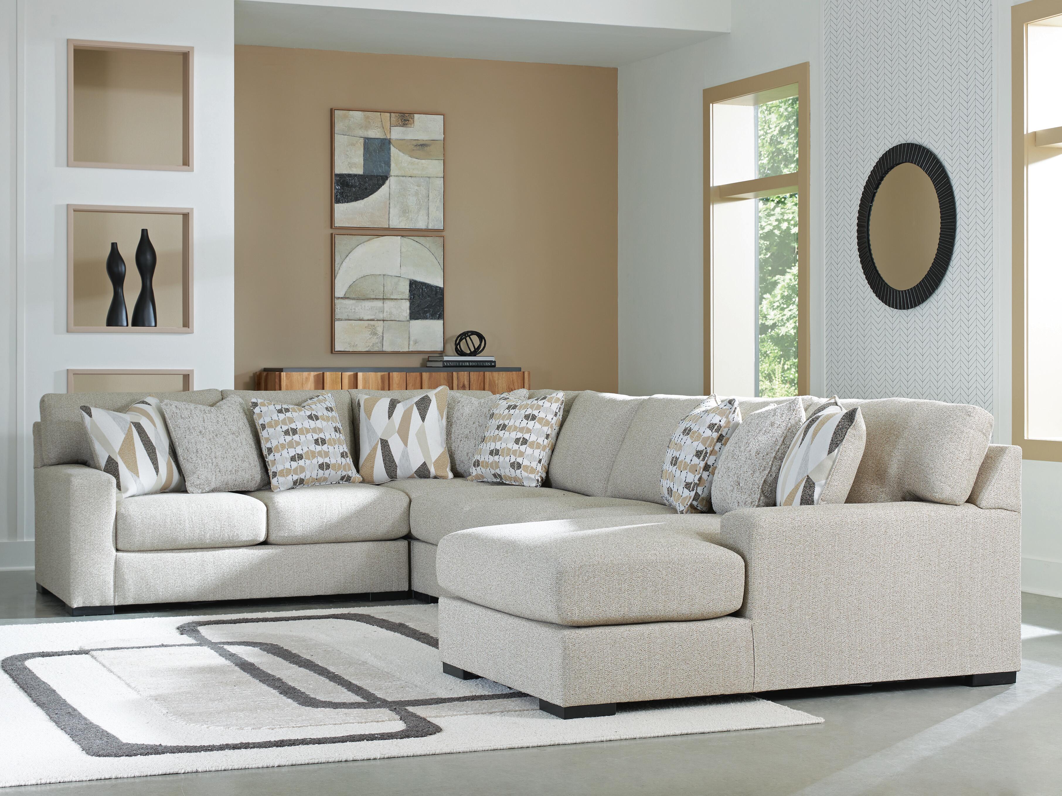 Laurelgrove Sectional with Chaise - Luxury Home Furniture (MI)
