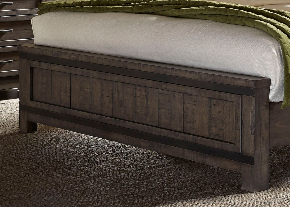 Liberty Thornwood Hills King Panel Bed in Rock Beaten Gray 759-BR-KPB - Luxury Home Furniture (MI)