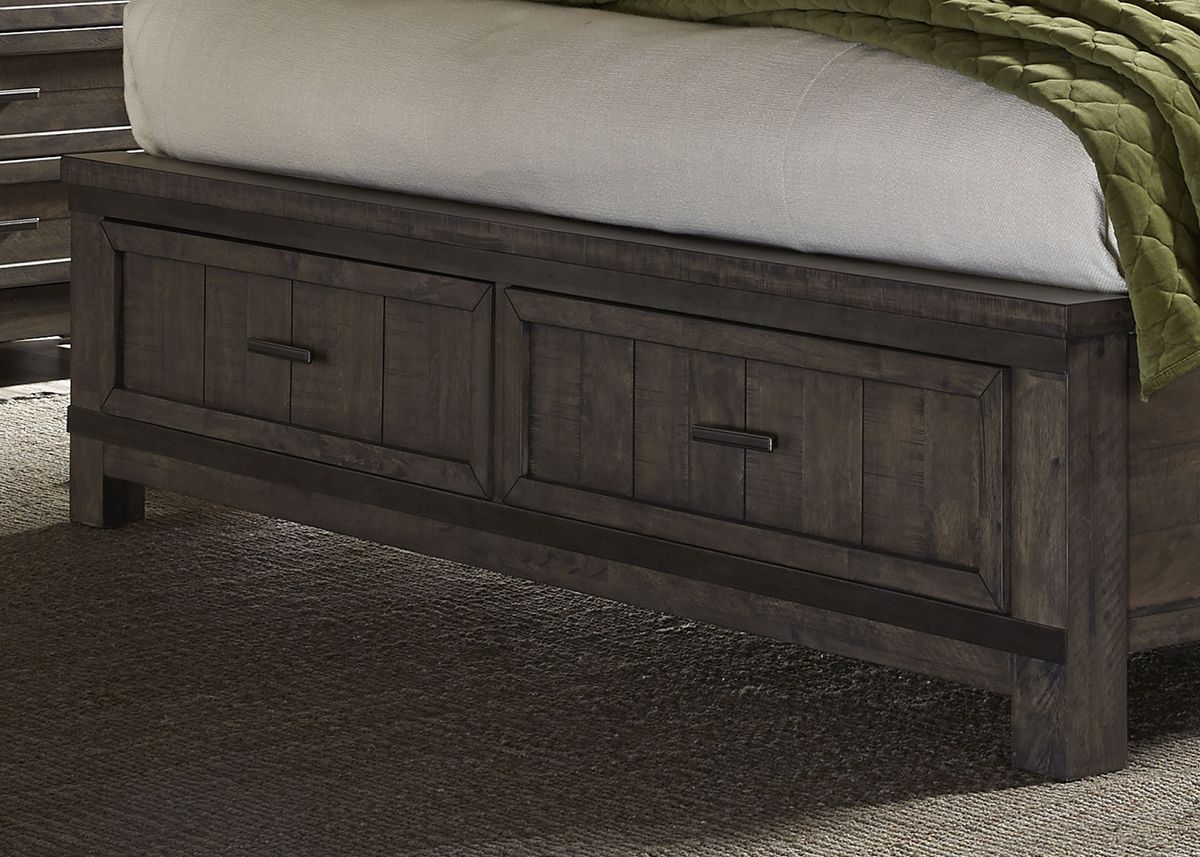 Liberty Thornwood Hills King Two Sided Storage Bed in Rock Beaten Gray 759-BR-K2S - Luxury Home Furniture (MI)