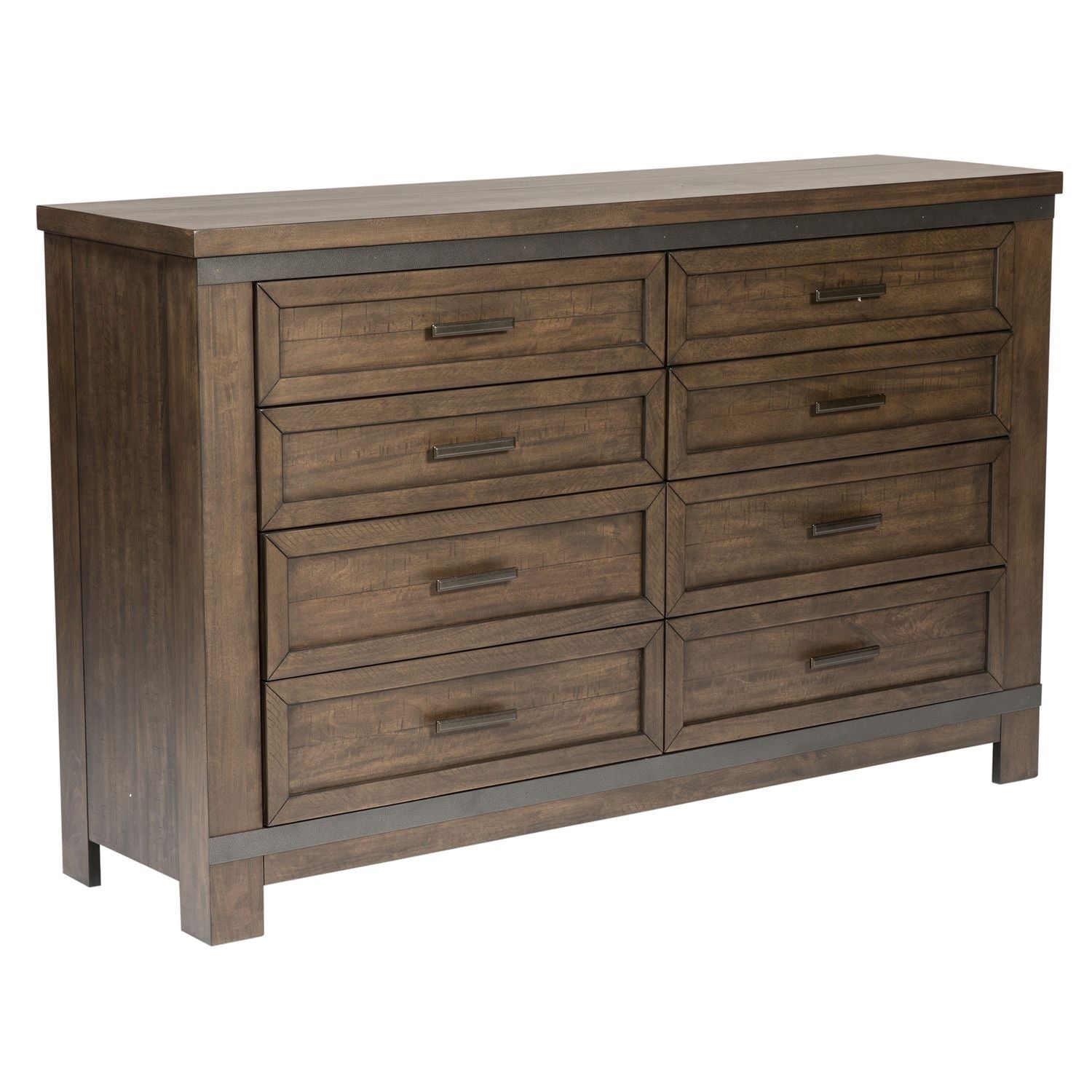 Thornwood Hills Drawer Dresser in Rock Beaten Gray - Luxury Home Furniture (MI)