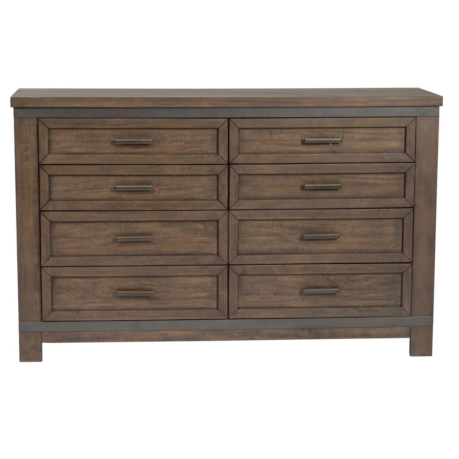 Thornwood Hills Drawer Dresser in Rock Beaten Gray - Luxury Home Furniture (MI)