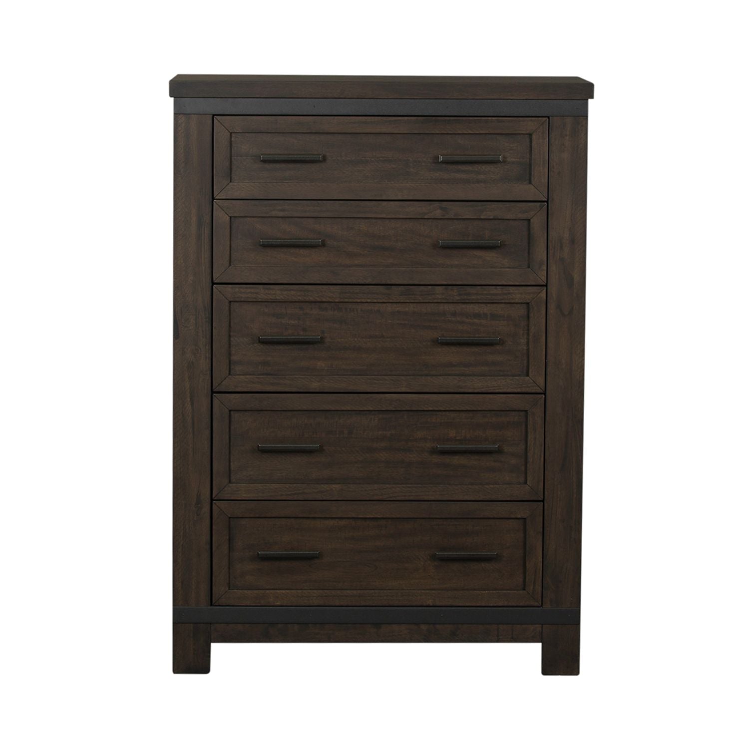 Thornwood Hills 5-Drawer Chest in Rock Beaten Gray image