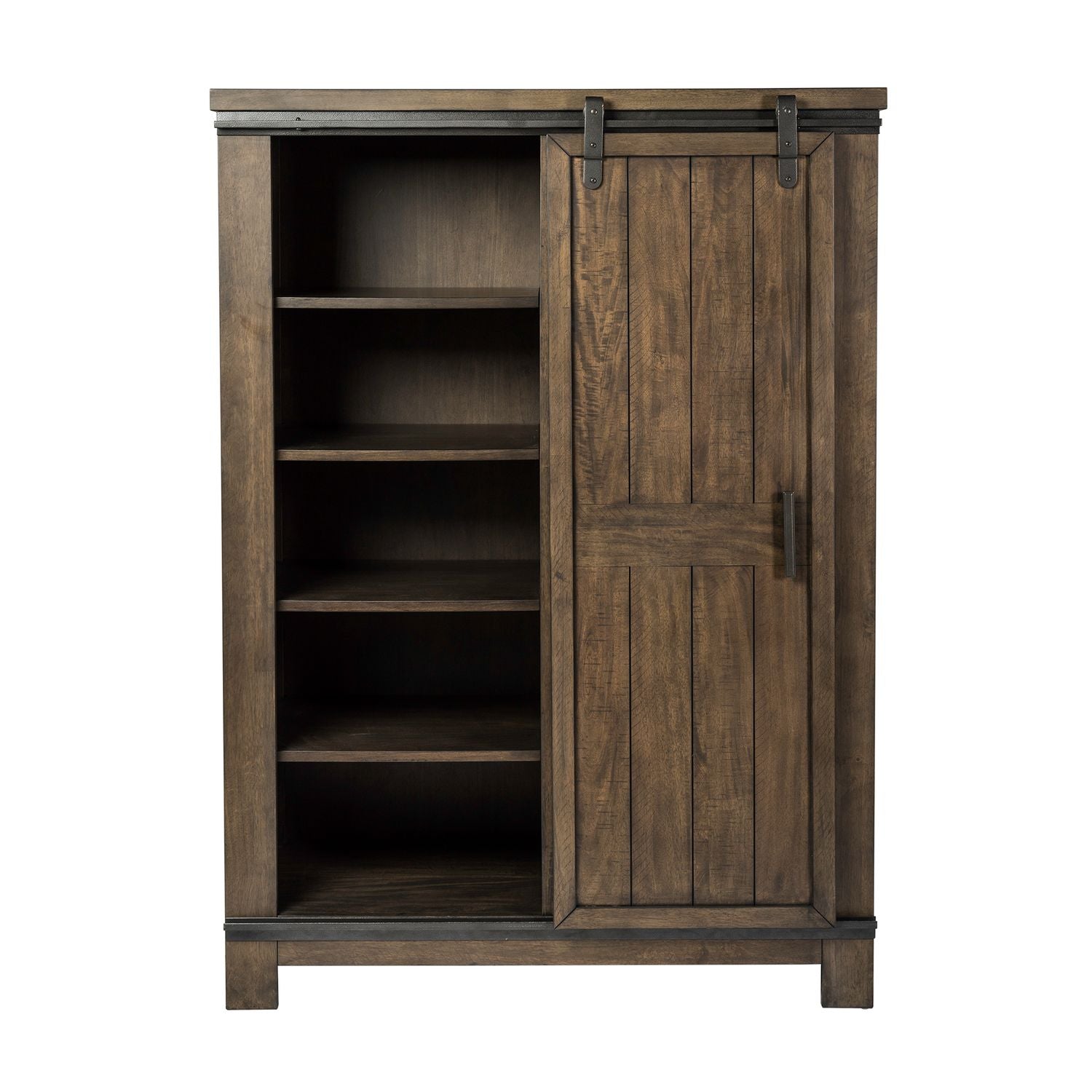 Thornwood Hills Sliding Door Chest in Rock Beaten Gray - Luxury Home Furniture (MI)