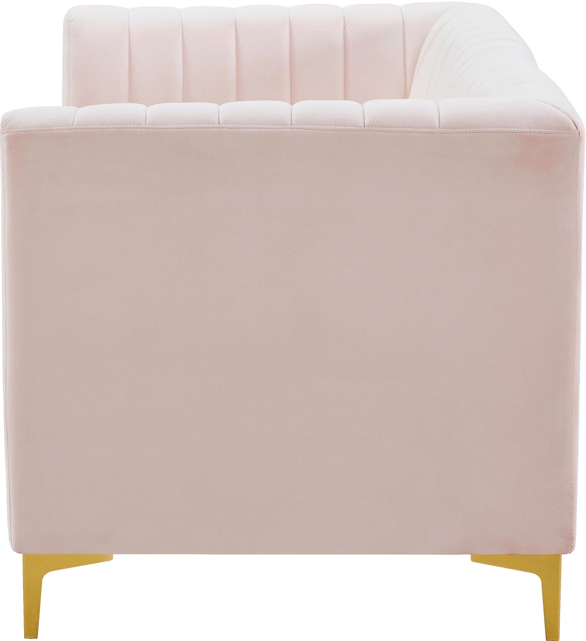 Alina Pink Velvet Modular Sectional