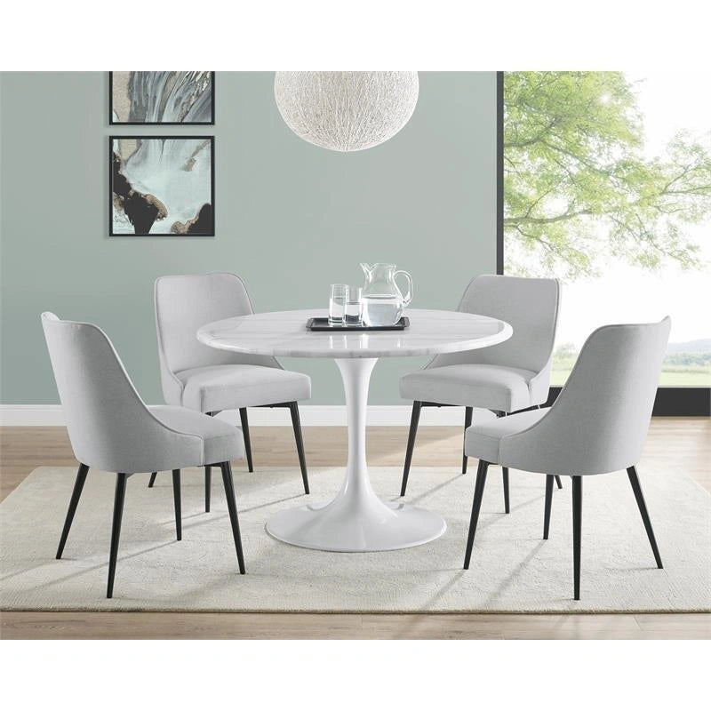 Steve Silver Colfax Side Chair in Stone (Set of 2)