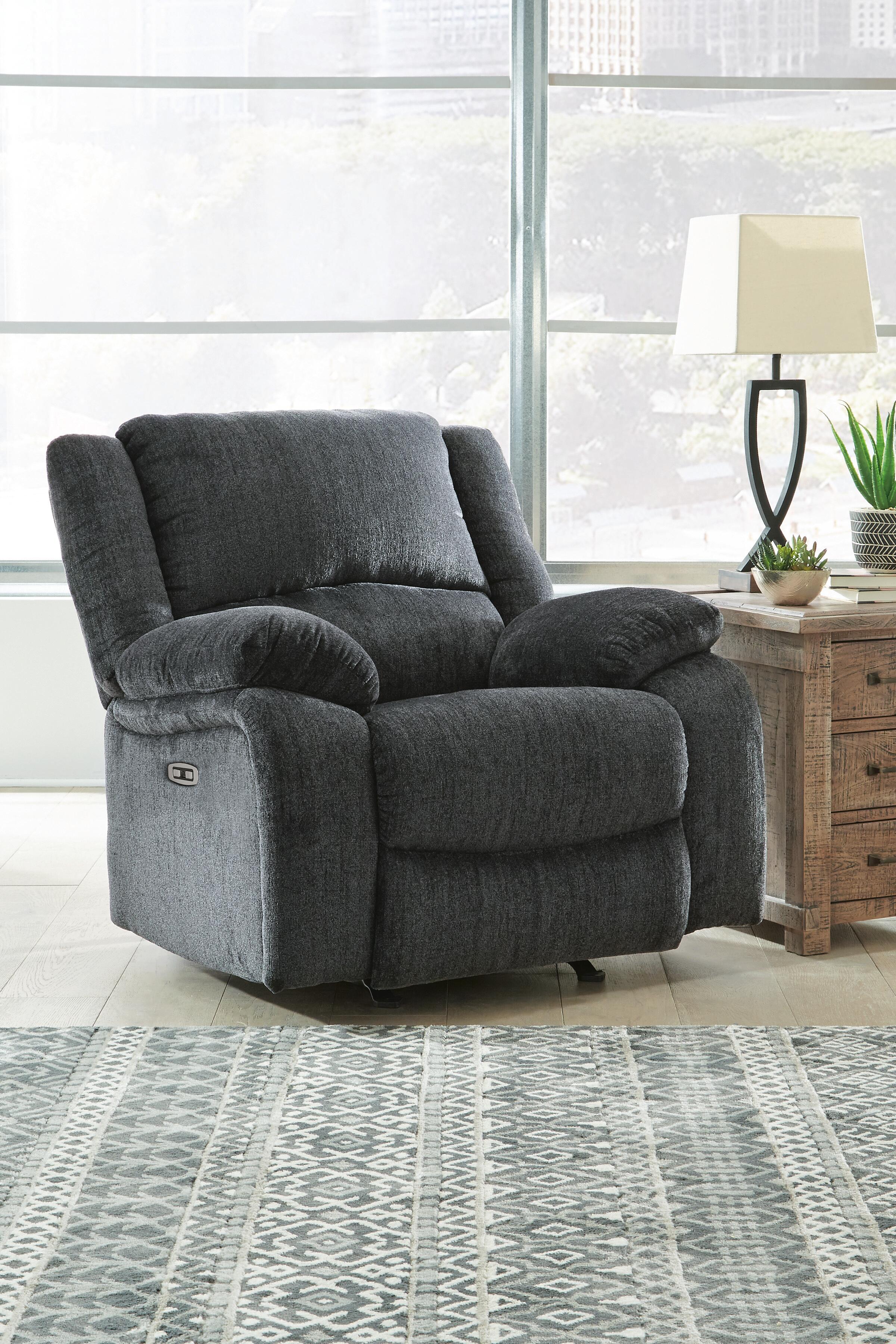 Draycoll Power Recliner - Luxury Home Furniture (MI)
