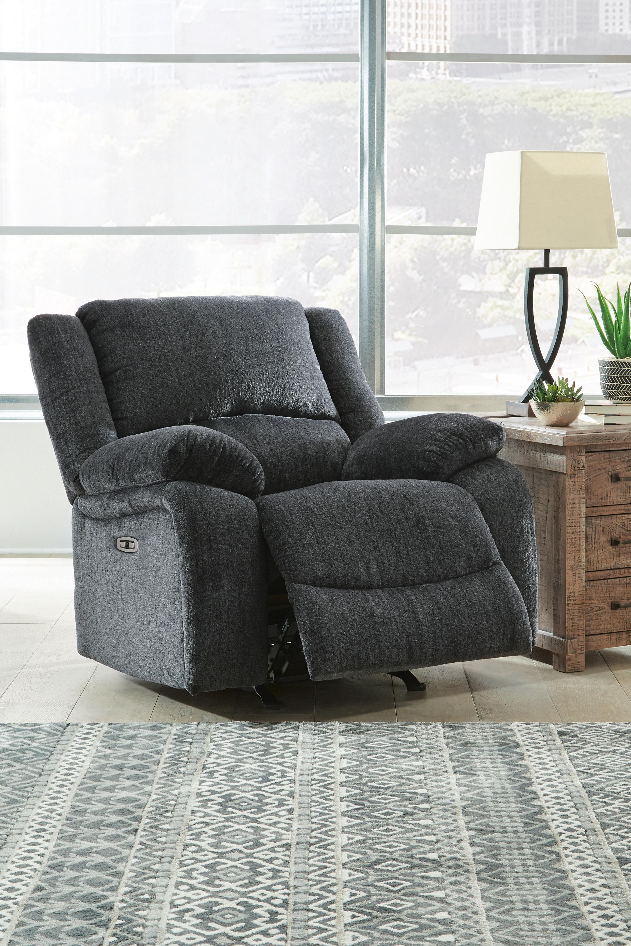 Draycoll Power Recliner - Luxury Home Furniture (MI)