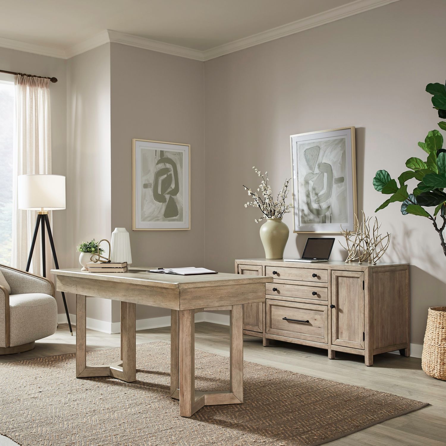 Proximity Place 2 Piece Desk Set image