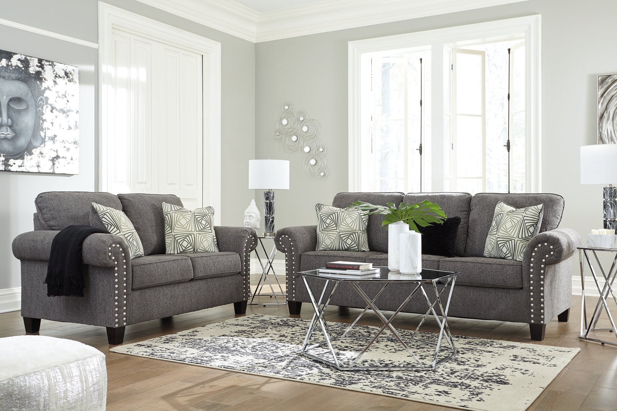 Agleno Loveseat - Luxury Home Furniture (MI)