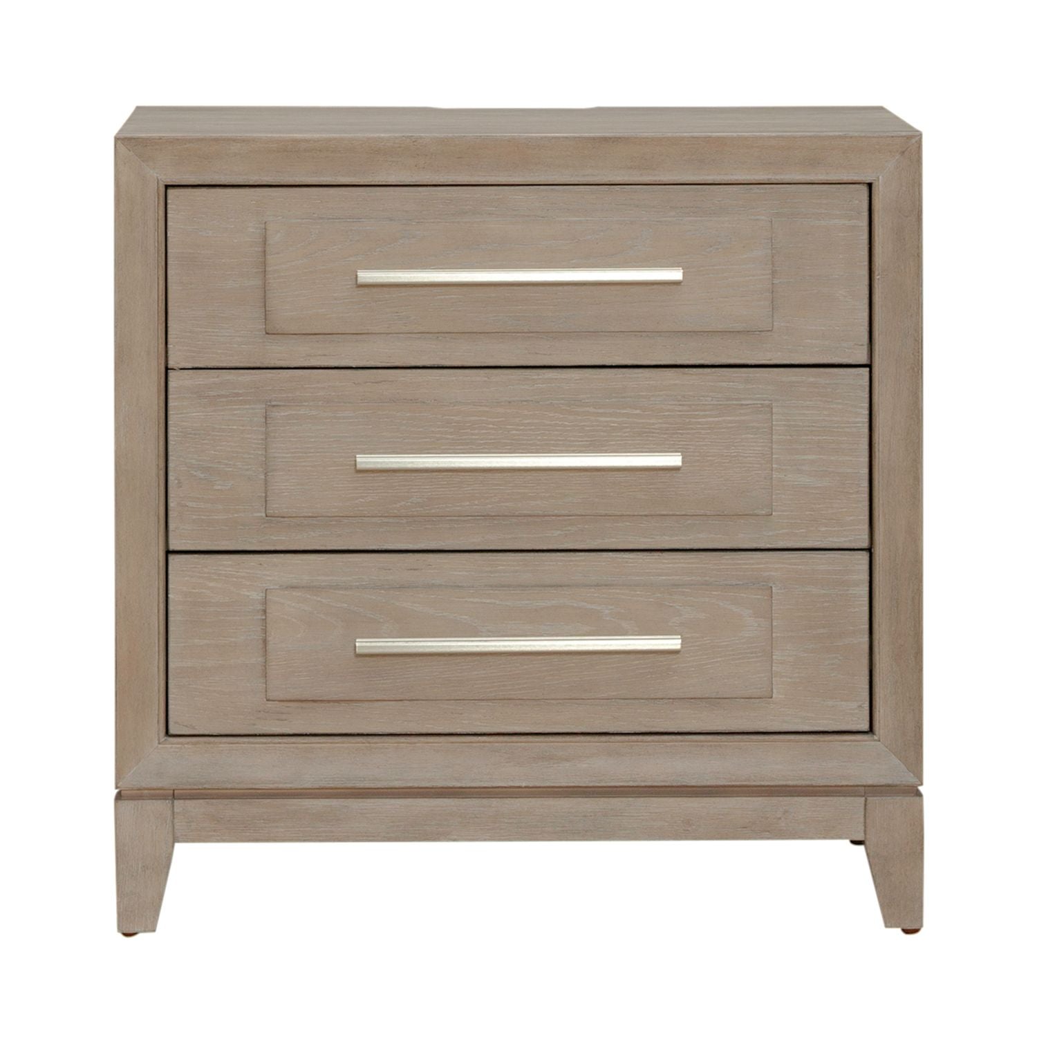 Brentwood 3 Drawer Nightstand w/ Charging Station