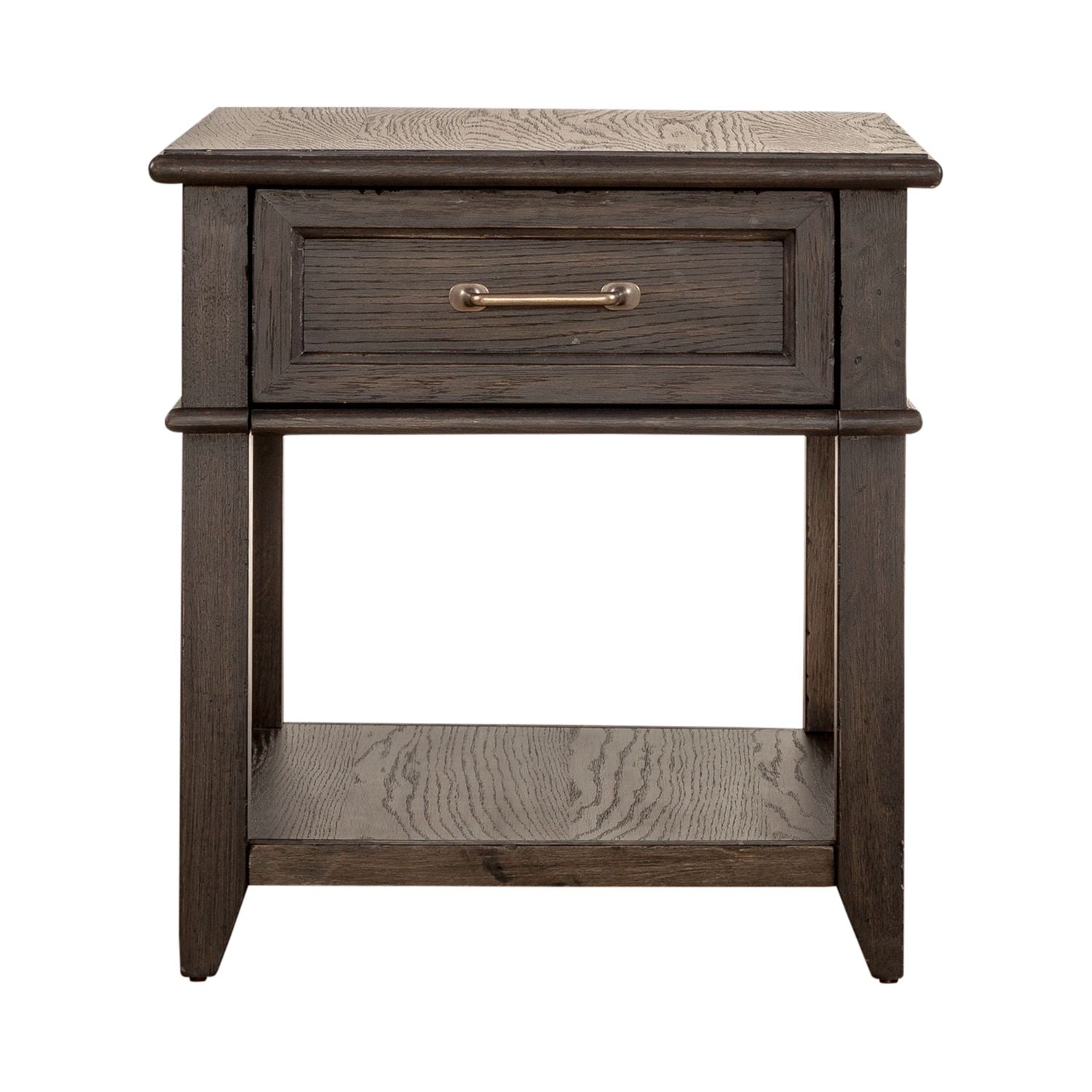 Mill Creek Drawer End Table in Peppercorn image
