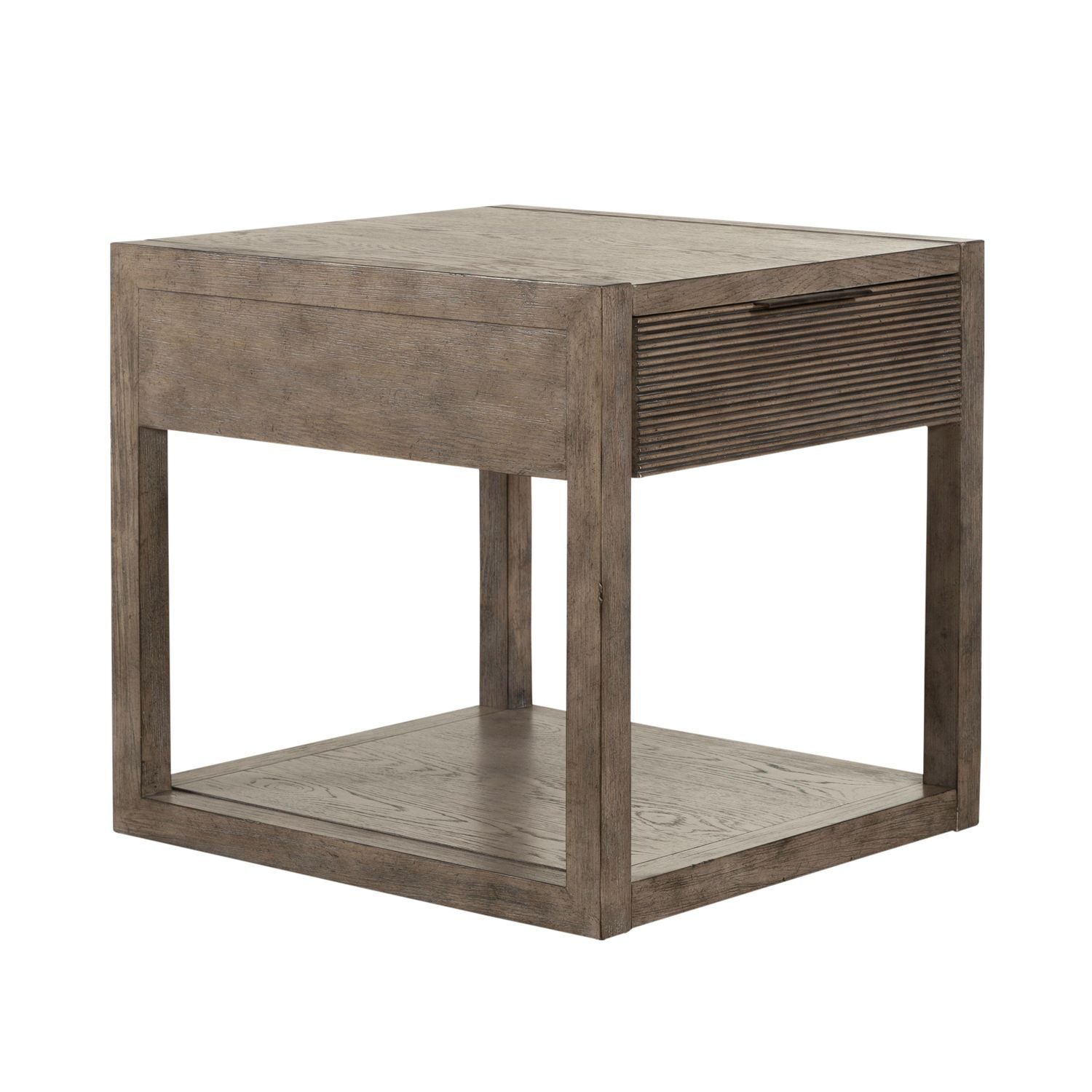 Bartlett Field End Table in Dusty Taupe - Luxury Home Furniture (MI)