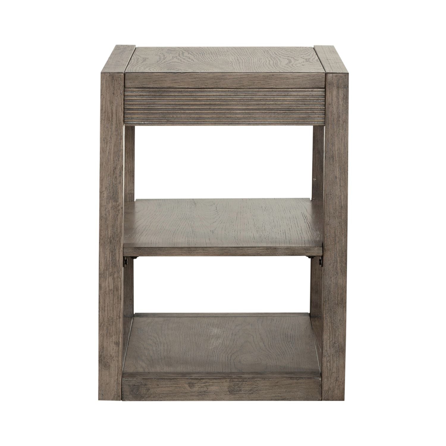 Bartlett Field Chairside Table in Dusty Taupe image