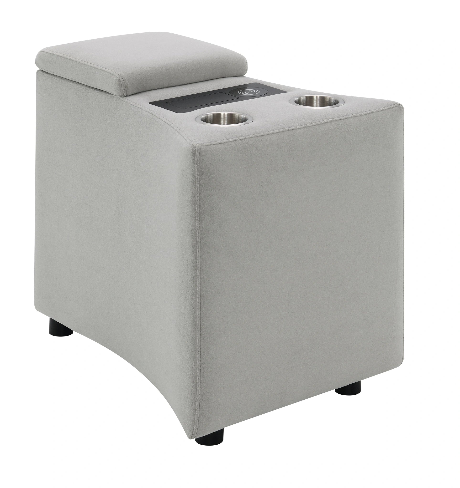 Console w/USB Port , Cup Holder & Wireless Charge
