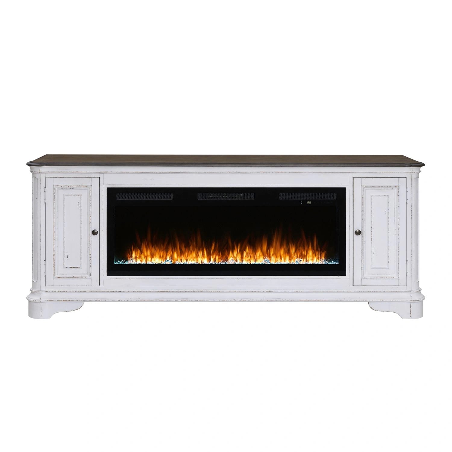 Fireplace TV Consoles 244 82 Inch Console w/ Fire FTS image