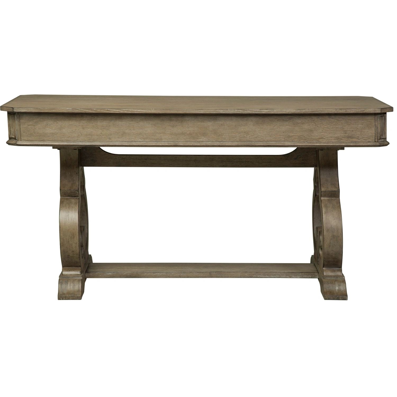 Simply Elegant Writing Desk in Heathered Taupe image