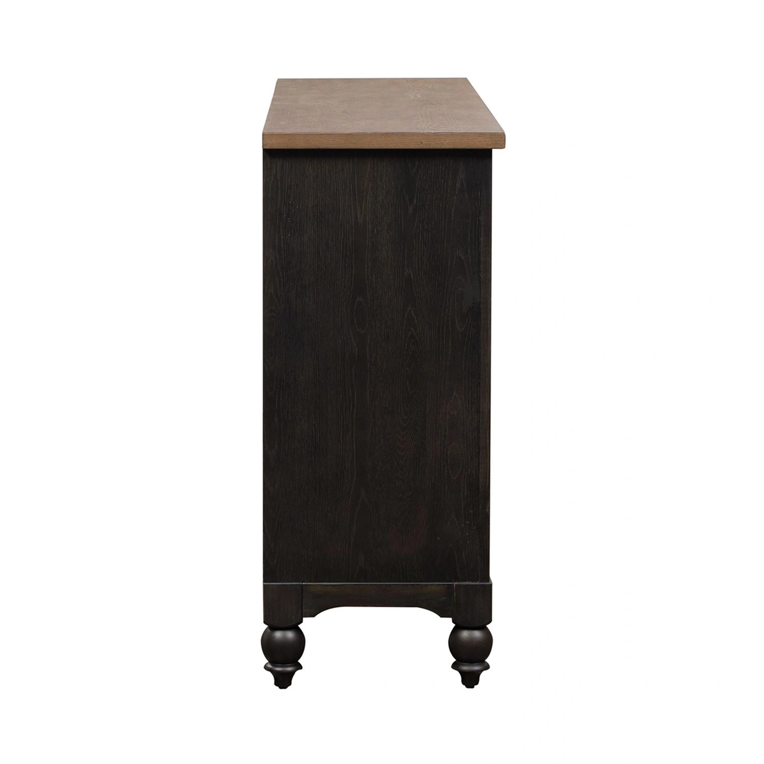 Americana Farmhouse 9 Drawer Dresser in Black image