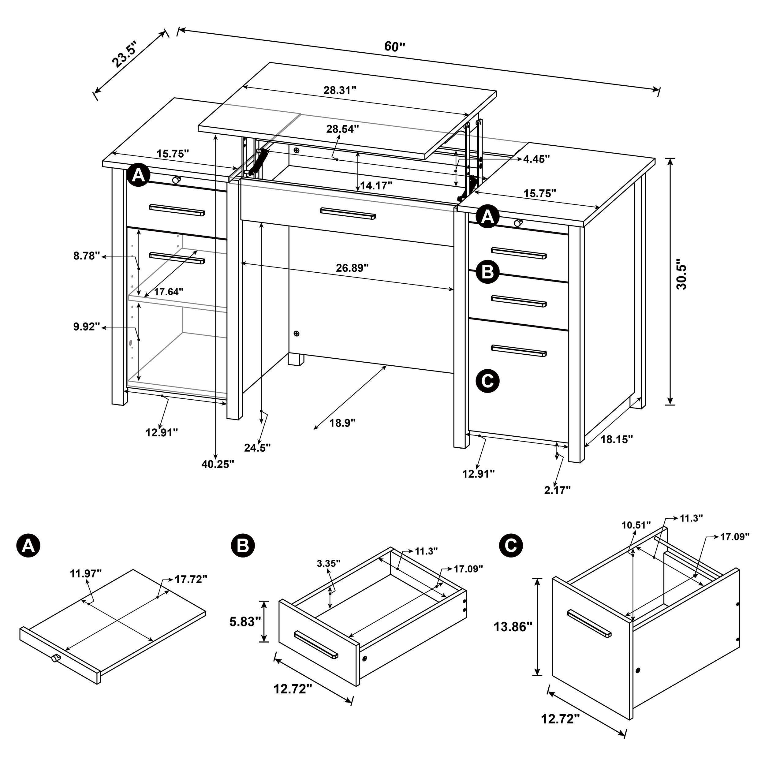 Dylan Computer Desk