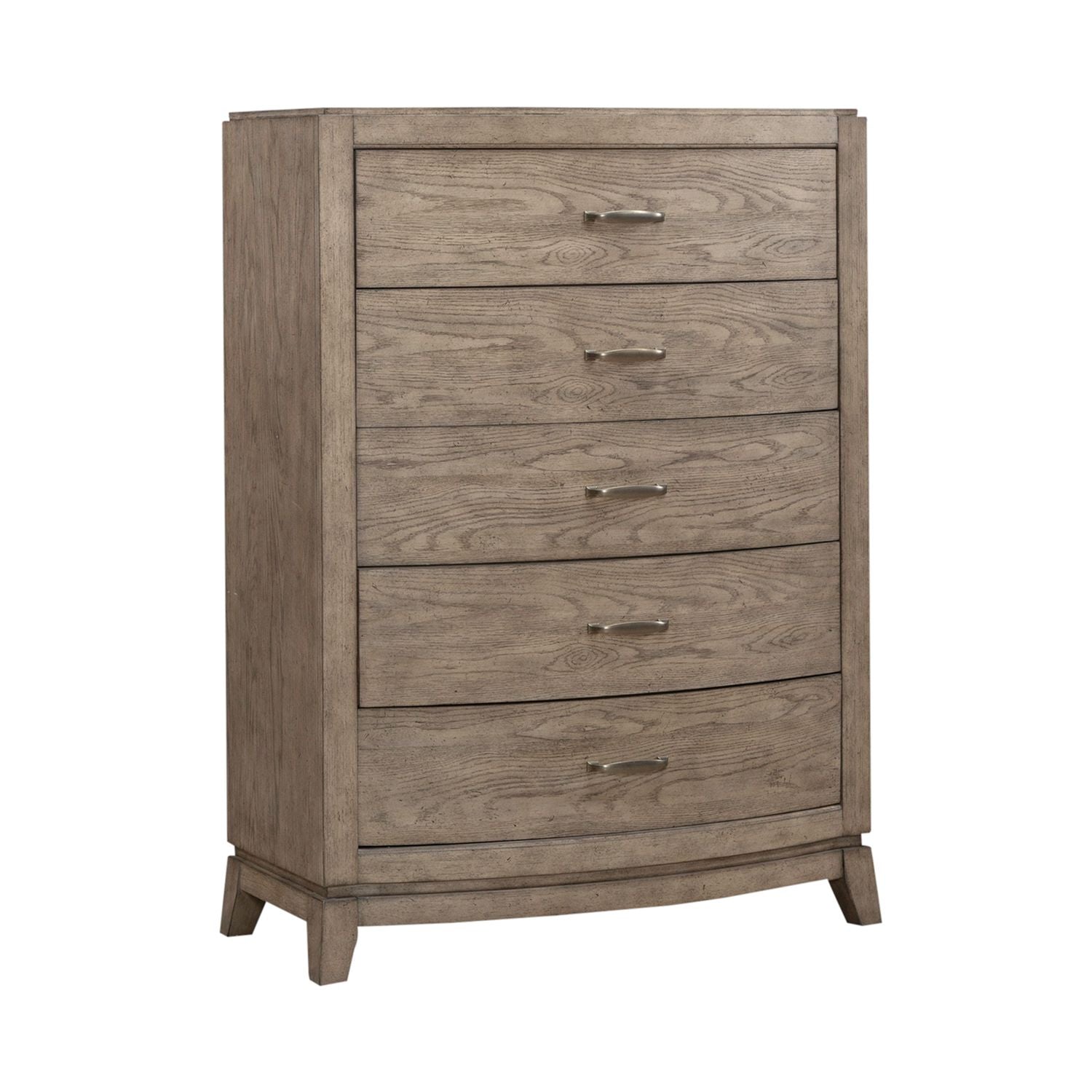 Avalon 5 Drawer Chest in Burnished Beige - Luxury Home Furniture (MI)
