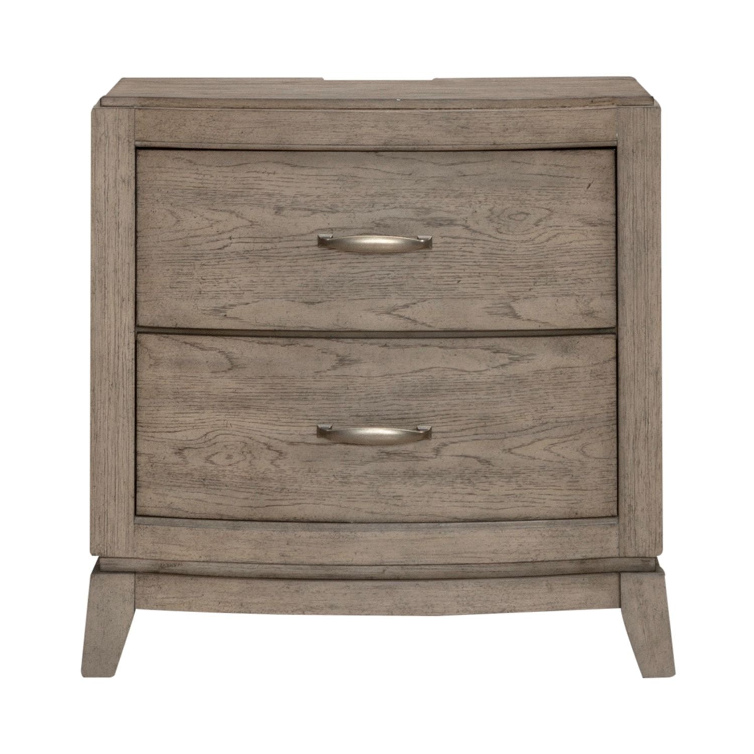 Avalon Nightstand with Charging Station in Burnished Beige image