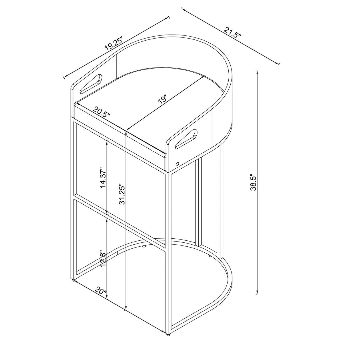 Thermosolis Bar Chair