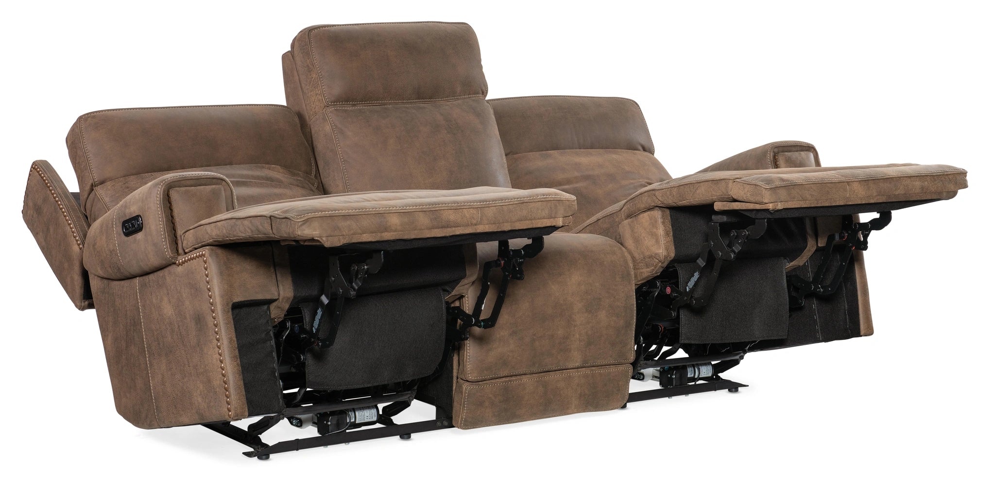 Wheeler Power Sofa with Power Headrest - Luxury Home Furniture (MI)