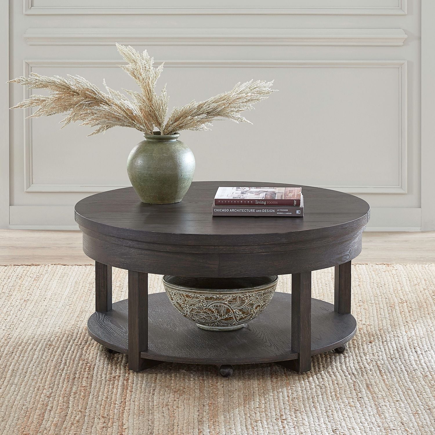 Weston Round Lift Top Cocktail Table image