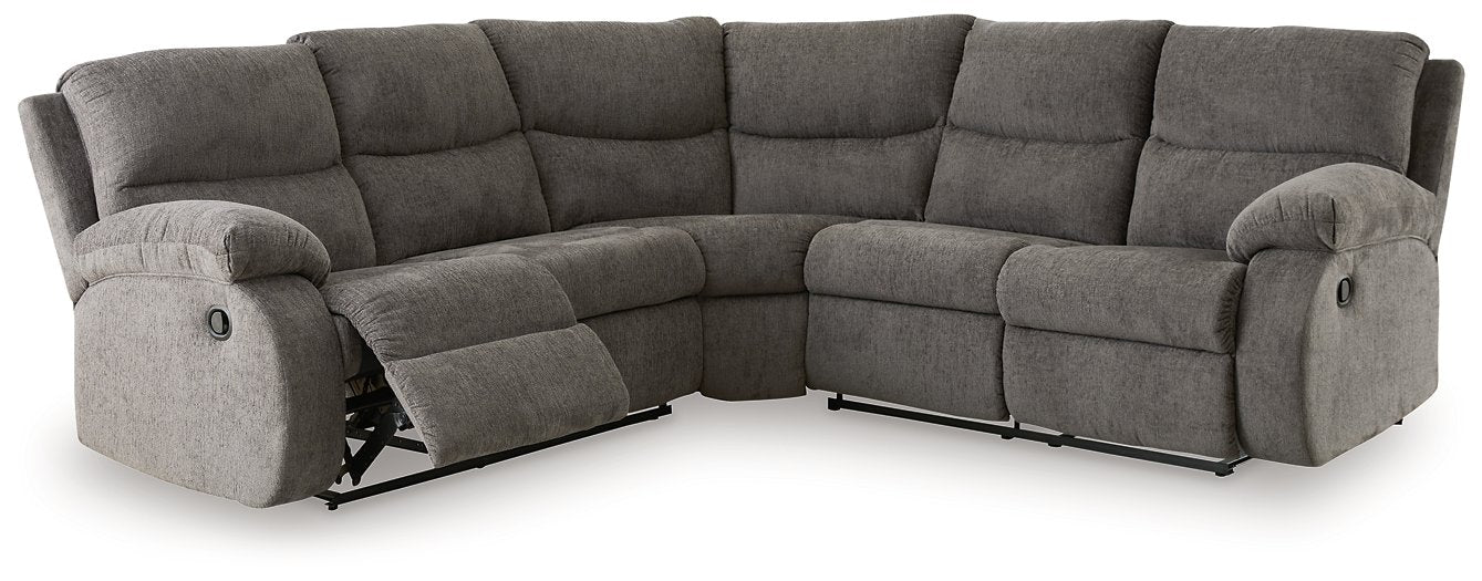 Museum 2-Piece Reclining Sectional - Luxury Home Furniture (MI)