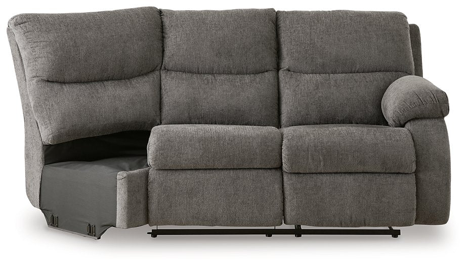 Museum 2-Piece Reclining Sectional - Luxury Home Furniture (MI)