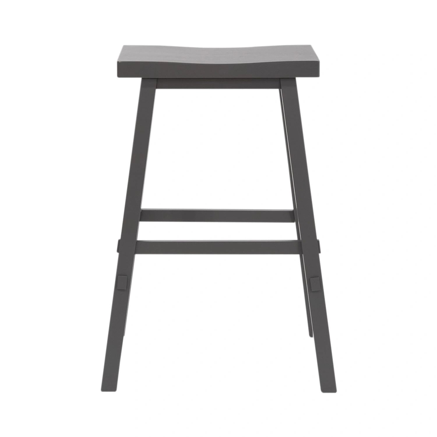 Creations 24 Inch Sawhorse Counter Stool- Gray image
