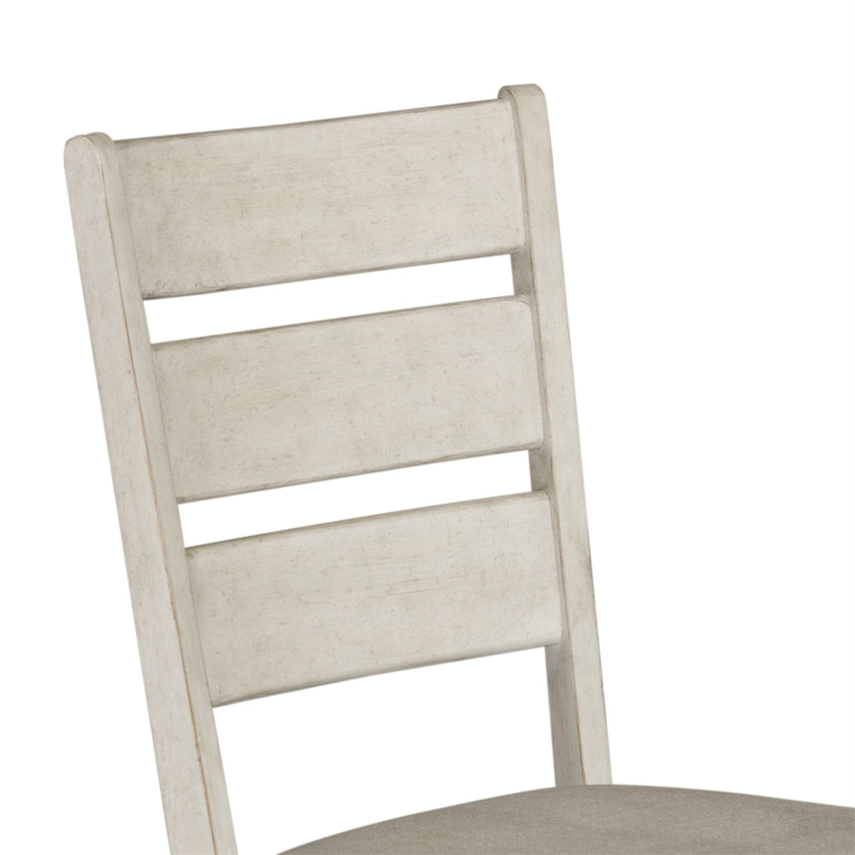 Liberty Furniture Heartland Ladder Back Side Chair (Set of 2) in Antique White - Luxury Home Furniture (MI)