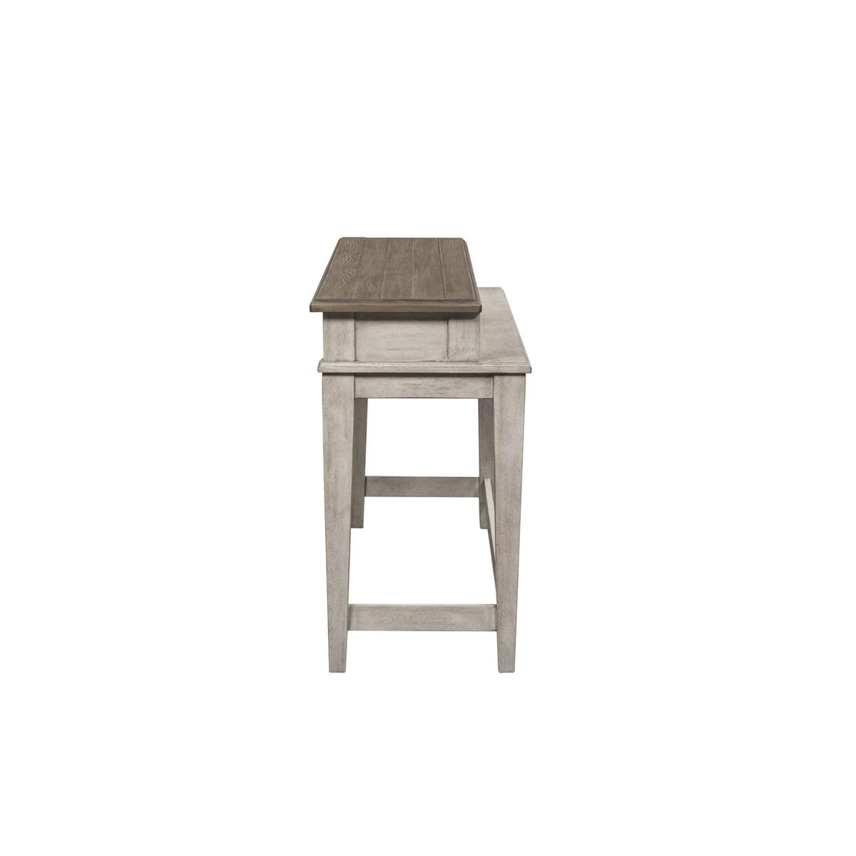 Liberty Heartland Console Bar Table in Antique White