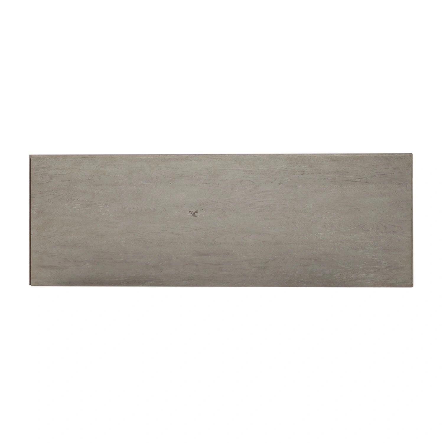 Belmar 9 Drawer Bureau Dresser in Washed Taupe and Silver Champagne image